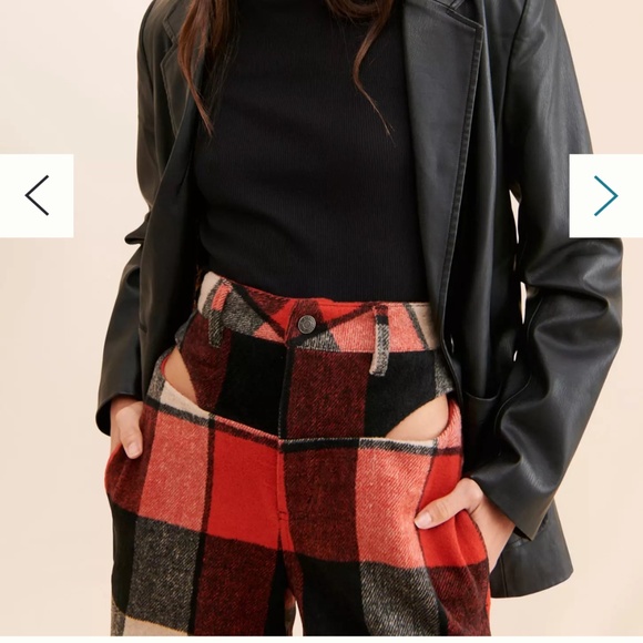 AFRM Willis Plaid Pants - Picture 2 of 6